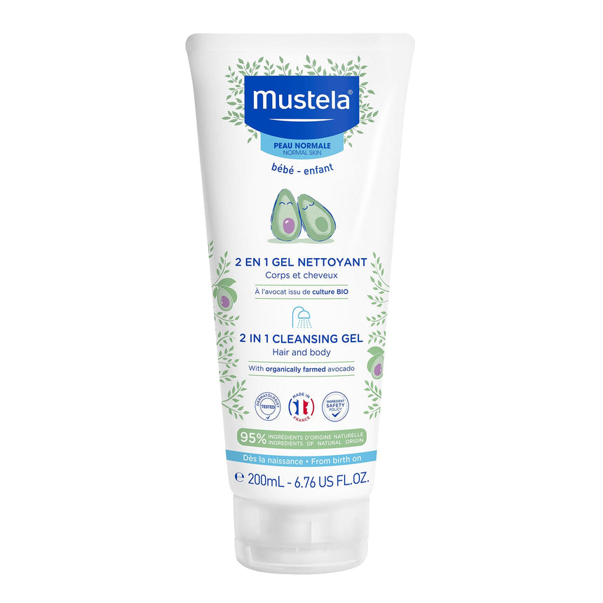 Savon 2 En 1 Pour Cheveux et Corps 200ml-Mustela-MUS-1100027-CLÉMENT
