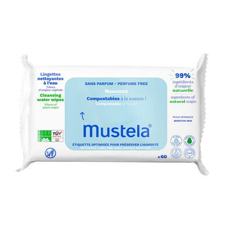 Lingettes Nettoyantes Compostables-Mustela-MUS-1108704159-CLÉMENT
