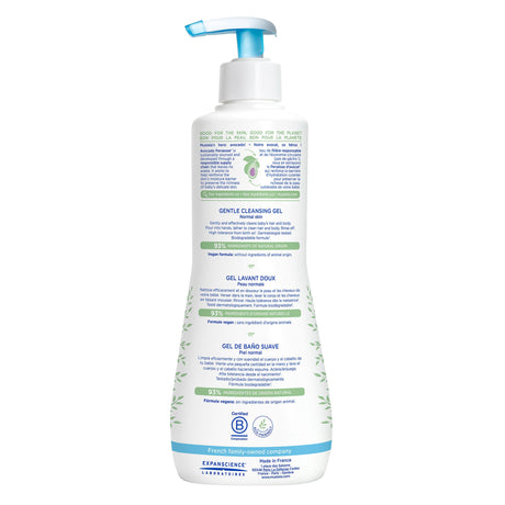 Gel Lavant Doux 500ml-Mustela-MUS-1100030-CLÉMENT