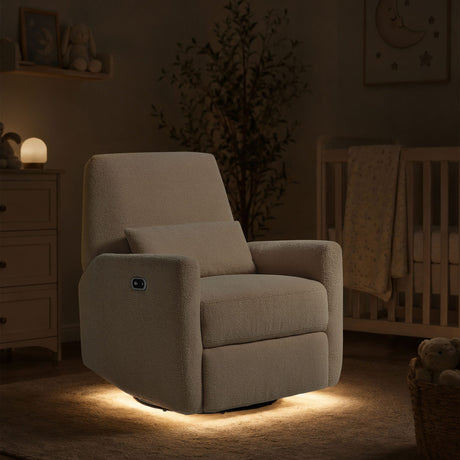 Fauteuil pivotant, coulissant et inclinable avec veilleuse Ansel - Lin-Maxi-Cosi-MXI-NS023CLIN-CLÉMENT