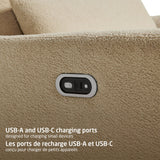 Fauteuil pivotant, coulissant et inclinable avec veilleuse Ansel - Lin-Maxi-Cosi-MXI-NS023CLIN-CLÉMENT