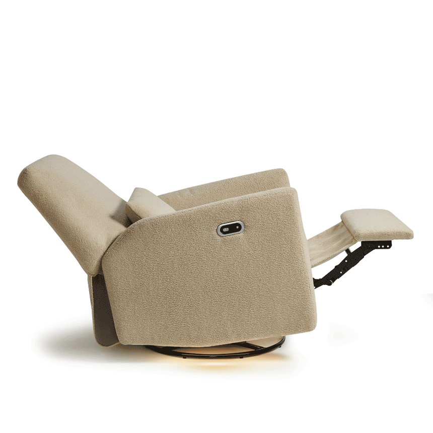 Fauteuil pivotant, coulissant et inclinable avec veilleuse Ansel - Lin-Maxi-Cosi-MXI-NS023CLIN-CLÉMENT