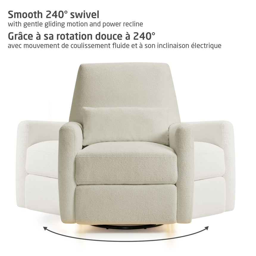 Fauteuil pivotant, coulissant et inclinable avec veilleuse Ansel - Cloud-Maxi-Cosi-MXI-NS023CSCO-CLÉMENT