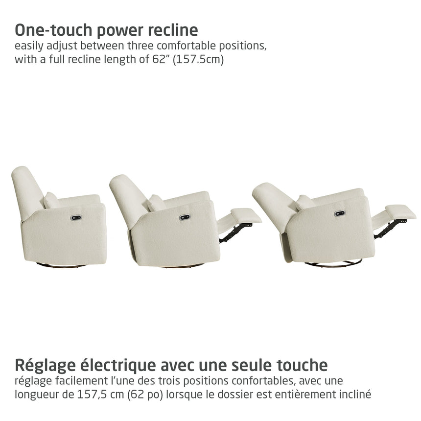Fauteuil pivotant, coulissant et inclinable avec veilleuse Ansel - Cloud-Maxi-Cosi-MXI-NS023CSCO-CLÉMENT