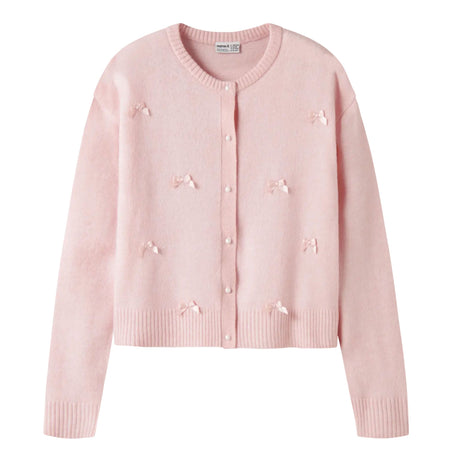 Cardigan Tricot Karin 6-12ans-Name It-Rose-6-6X-NAE-13244445-CLÉMENT