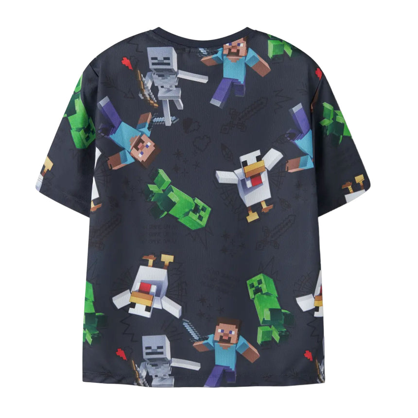 T-shirt Imprimé Minecraft 6-12ans-Name It-NAE-13260045-O-CLÉMENT