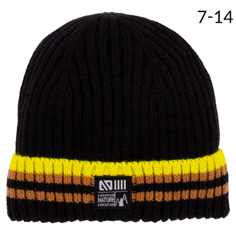 Tuque Tricot Ezra 2-14ans-Nano-Noir-2-4-NAN-F24TU205-2-CLÉMENT
