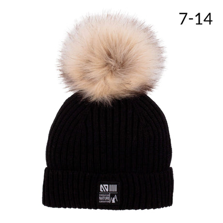 Tuque Tricot Evelyne 2-14ans-Nano-Noir-2-4-NAN-F24TU296-2-CLÉMENT