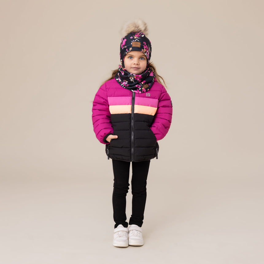 Manteau Matelassé Mauve 2-14ans-Nano-NAN-F26M1250-2M-CLÉMENT
