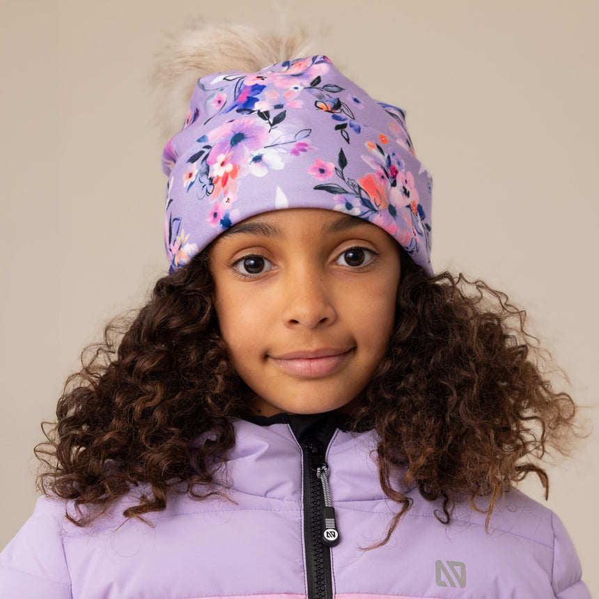 Tuque Coton Fleurs 7-14ans-Nano-NAN-F26TUJ500-L-CLÉMENT