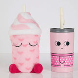 Bouteille et Peluche Fuzzie - Coeurs-Asobu-OBU-SIC30LU-CLÉMENT