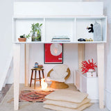 Lit Double Loft Perch - Naturel/ Blanc-Oeuf-OEU-2PFLB01-01-CLÉMENT