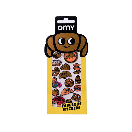 Autocollants Fabuleux Iconic - Croissant-OMY World-OMY-DECO10-CLÉMENT