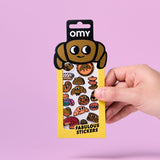 Autocollants Fabuleux Iconic - Croissant-OMY World-OMY-DECO10-CLÉMENT