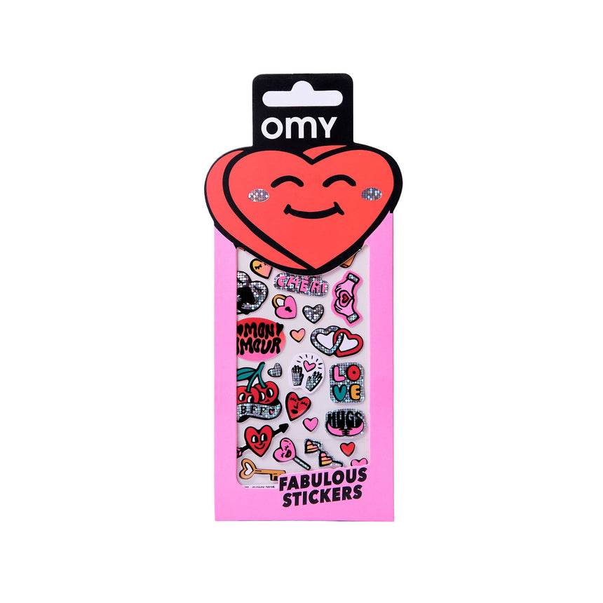 Autocollants Fabuleux Iconic - Amour-OMY World-OMY-DECO11-CLÉMENT