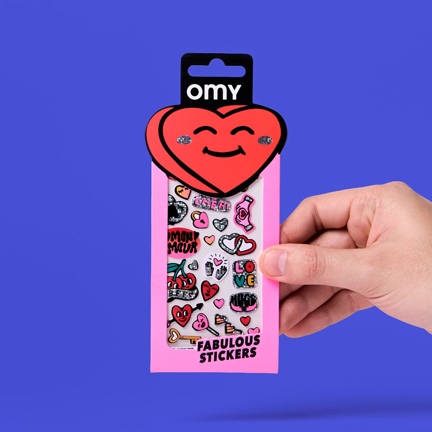 Autocollants Fabuleux Iconic - Amour-OMY World-OMY-DECO11-CLÉMENT