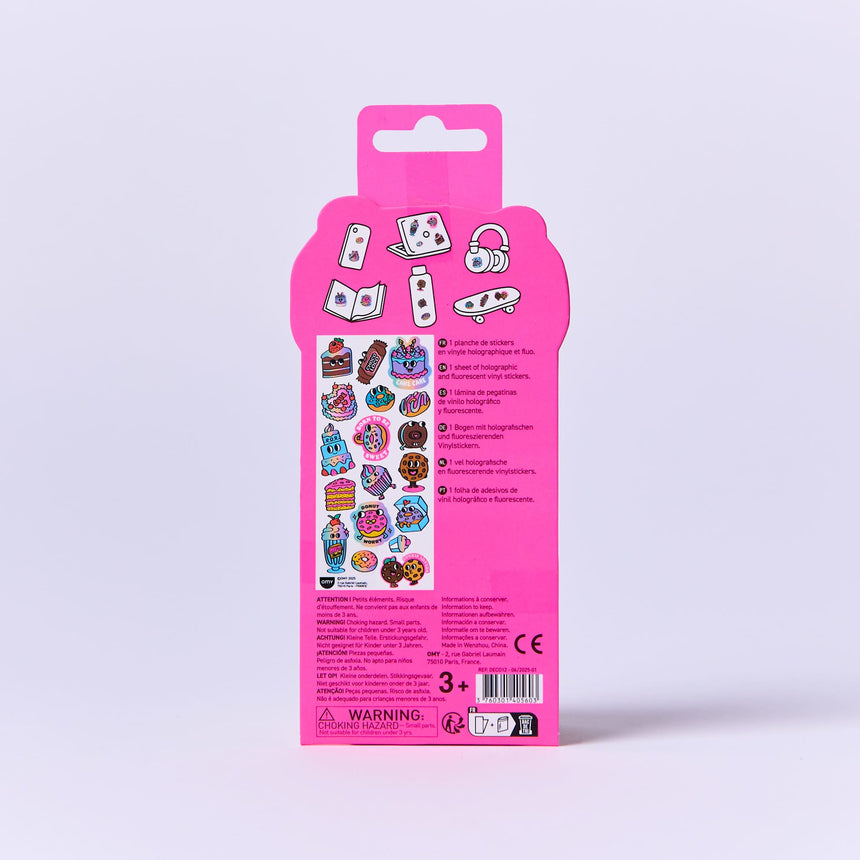 Autocollants Fabuleux Iconic - Donuts-OMY World-OMY-DECO12-CLÉMENT
