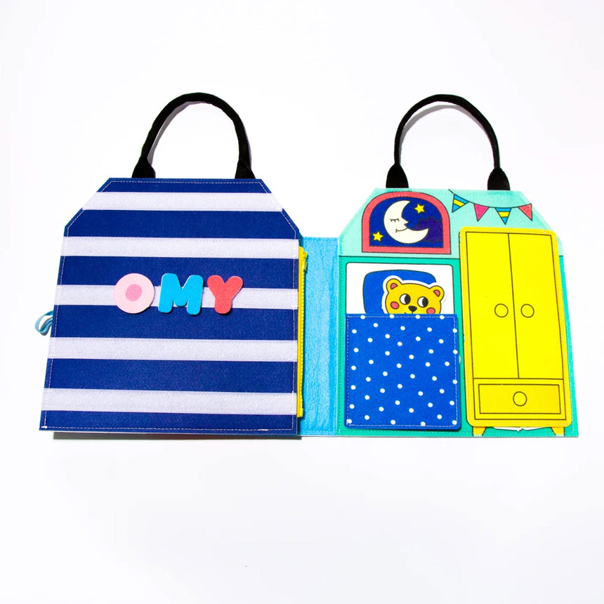 Ensemble de Jeu Montessori - Ma Journée-OMY World-OMY-FELT01-CLÉMENT