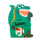 Tatouages Temporaires - Dinos-OMY World-OMY-TAT02-CLÉMENT