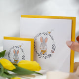 Mini Carte Souhait de Bébé - Lapinou-Mimosa Design-OSA-MINI-0020-CLÉMENT