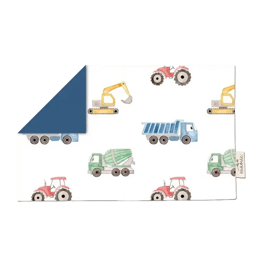 Oreiller Enfant Format Mini 2-5ans - Camions Henri-Maovic-OVI-HENRIMINI-CLÉMENT