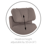 Fauteuil Berçant Inclinable Pivotant Hailey Arlo Pearl avec Mécanisme Électrique (Tissu résistant aux taches)-Jaymar BB-JAM-527-ARLO-601-CLÉMENT