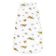 Sac de Nuit Mousseline 0-36mois - Jungle-Perlimpinpin-Blanc-0-6 m-PE2-MS606A-JU-CLÉMENT