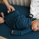 Drap Contour pour Lit de Bébé - Denim-Perlimpinpin-PER-BB20-DENIM-CLÉMENT