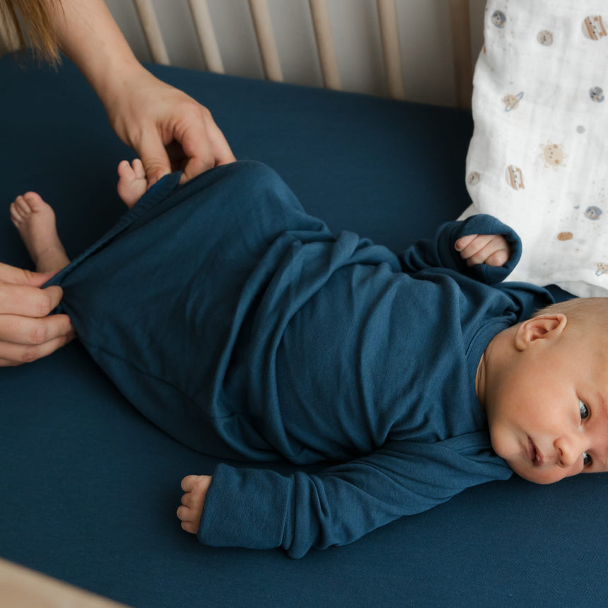 Drap Contour pour Lit de Bébé - Denim-Perlimpinpin-PER-BB20-DENIM-CLÉMENT