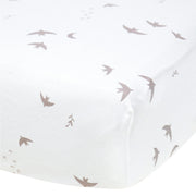 Drap Contour pour lit de Bébé - Oiseaux-Perlimpinpin-PER-FL20A-OI-CLÉMENT