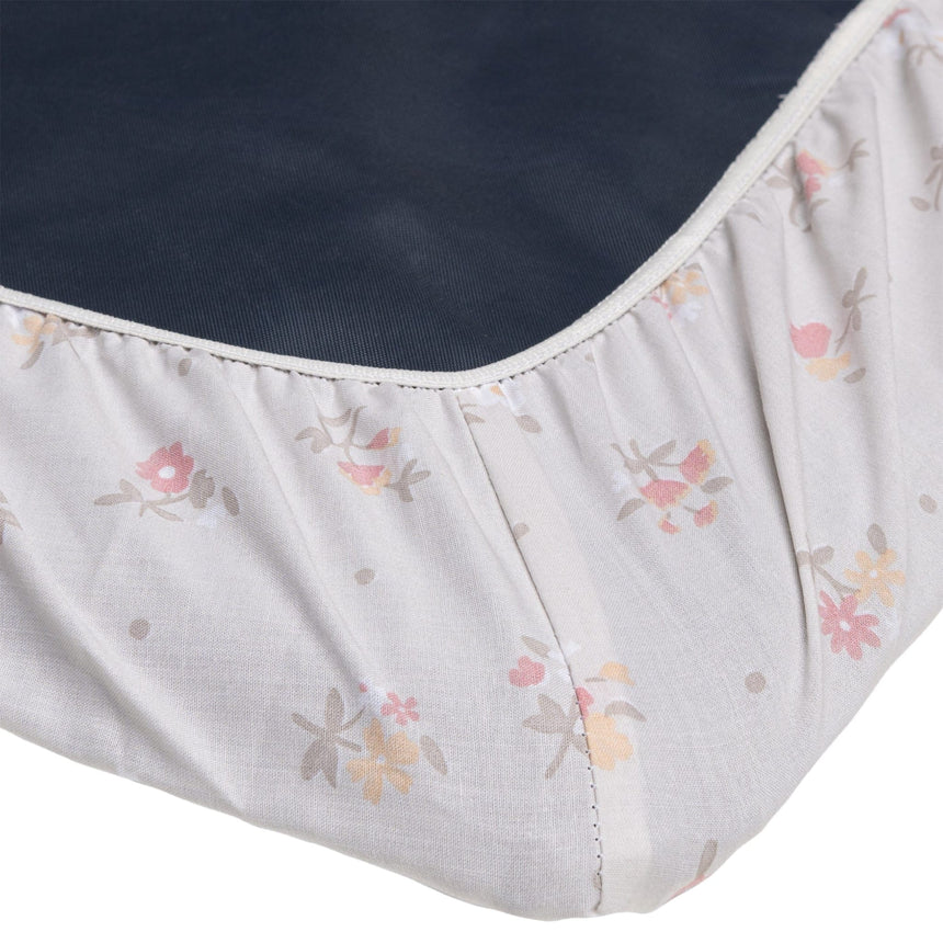 Drap Contour pour Parc - Fleurs-Perlimpinpin-PER-L0925C-FL-CLÉMENT