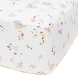 Drap Contour pour Lit de Bébé - Ours-Perlimpinpin-PER-L2026C-OU-CLÉMENT