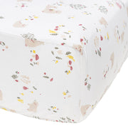 Drap Contour pour Lit de Bébé - Ours-Perlimpinpin-PER-L2026C-OU-CLÉMENT