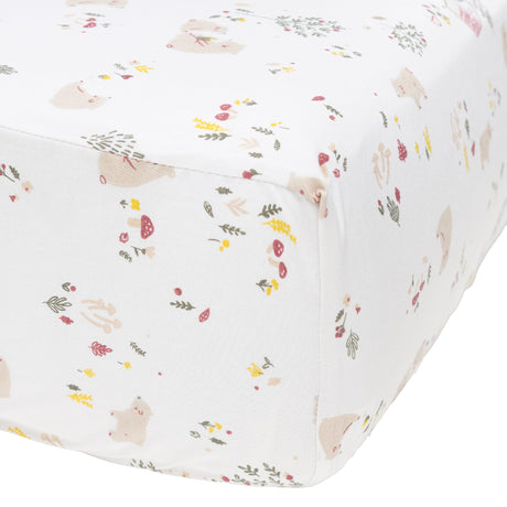 Drap Contour pour Lit de Bébé - Ours-Perlimpinpin-PER-L2026C-OU-CLÉMENT