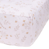 Drap Contour pour Lit de Bébé - Floral-Perlimpinpin-PER-L2026C-PR-CLÉMENT