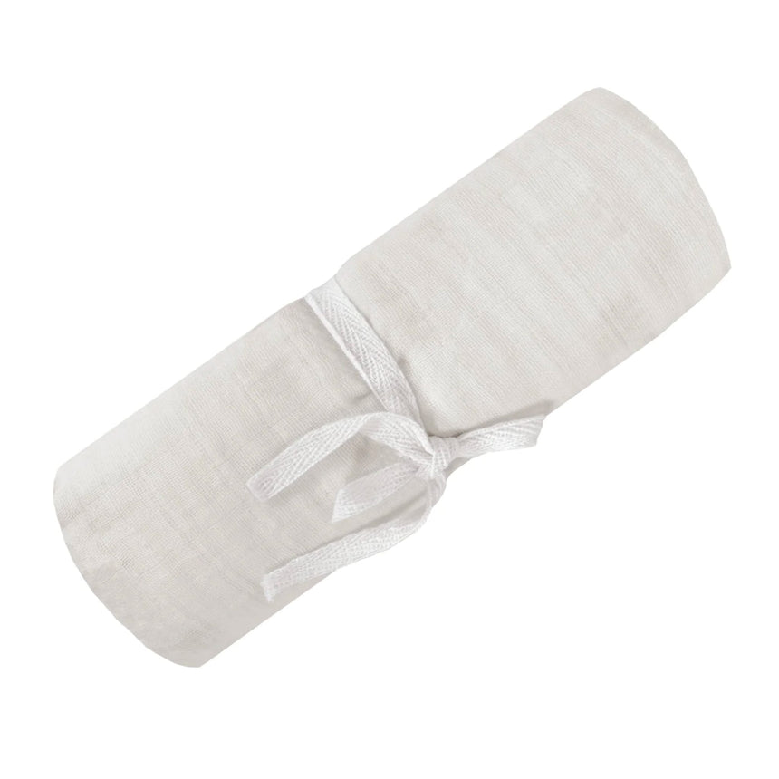 Couverture mousseline de coton - Lait de coco-Perlimpinpin-PER-MS35-CO-CLÉMENT