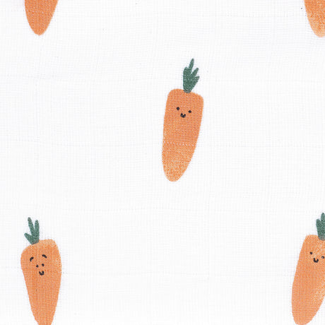 Couverture Mousseline - Carottes-Perlimpinpin-PER-MS35Y-CA-CLÉMENT