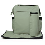 Sac à Couches Imperméable - Vert mousse-Perlimpinpin-PER-PU06-M-CLÉMENT