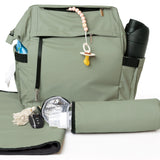 Sac à Couches Imperméable - Vert mousse-Perlimpinpin-PER-PU06-M-CLÉMENT