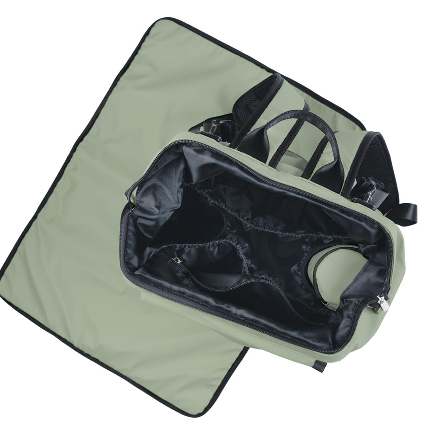 Sac à Couches Imperméable - Vert mousse-Perlimpinpin-PER-PU06-M-CLÉMENT