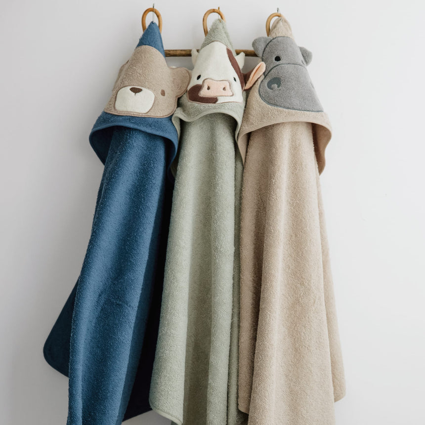 Serviette à Capuchon - Vache-Perlimpinpin-PER-SA2204-VA-CLÉMENT