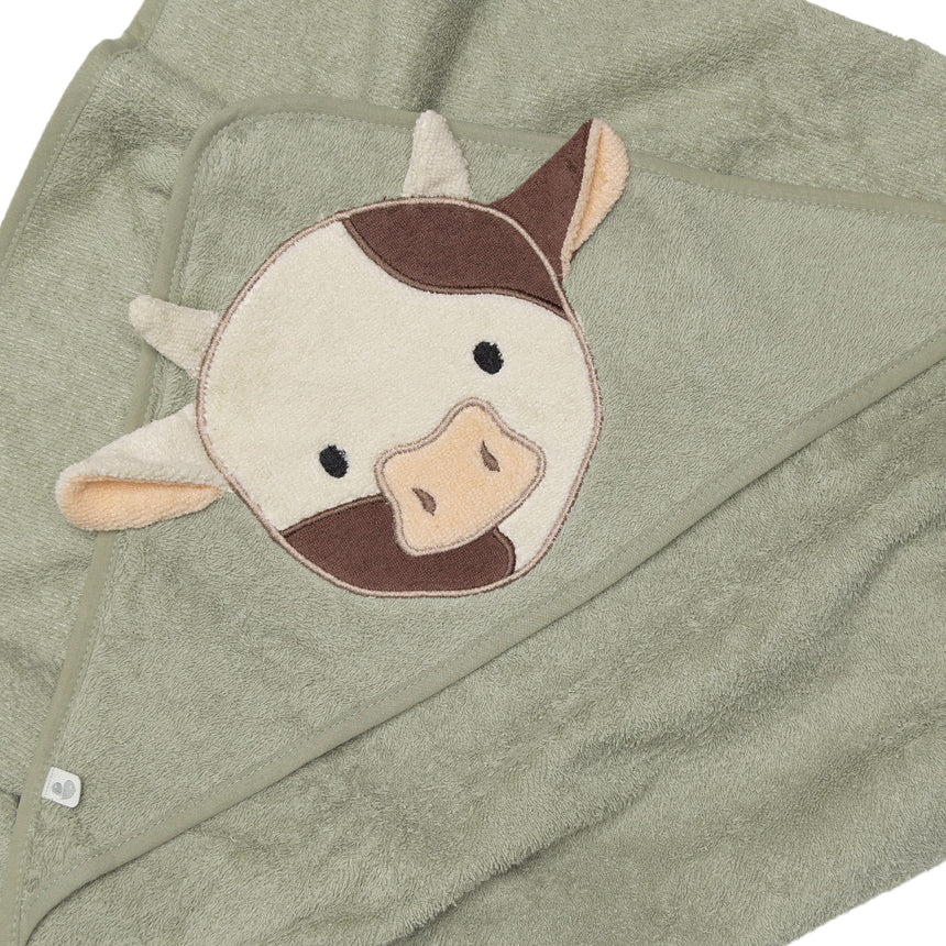 Serviette à Capuchon - Vache-Perlimpinpin-PER-SA2204-VA-CLÉMENT