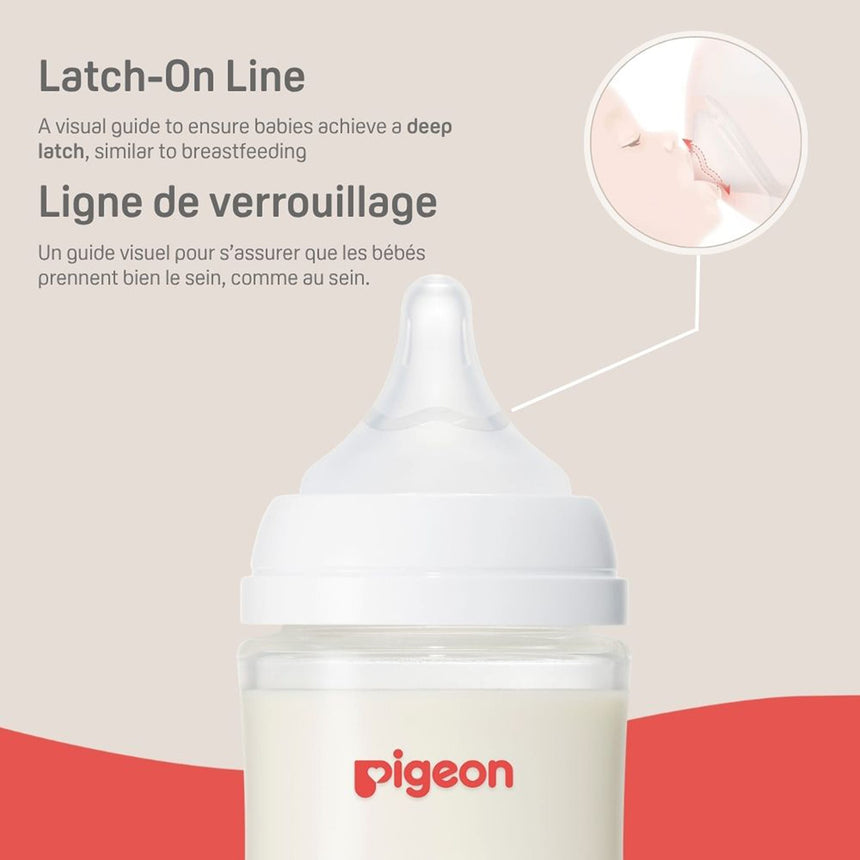 Biberon Verre 5oz 0m+ SS-Pigeon-PIG-PG81055-CLÉMENT