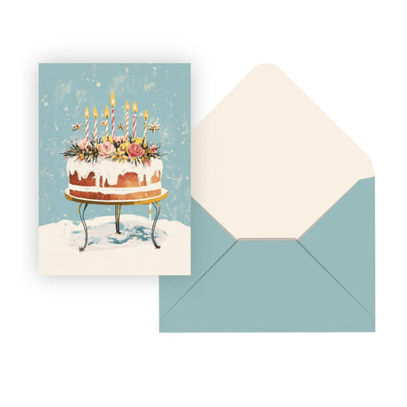 Carte Souhait De Fête Gâteau-Clement - Equipement-PI3-550055-CLÉMENT