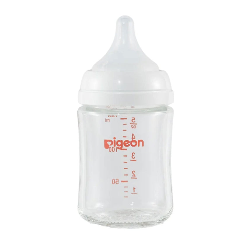 Biberons en verre 5 oz avec tétines SS 0 mois et plus - Paquet de 3-Pigeon-PIG-PG81051-CLÉMENT