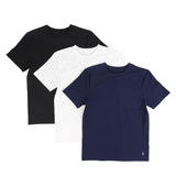 T-shirts Coton (3) 8-18ans-Polo Ralph Lauren-Noir-S-POL-9P5030-G9O-CLÉMENT
