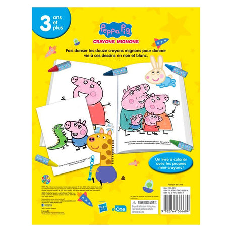 Crayons Mignons Peppa Pig-Prologue-PRL-978276436684-CLÉMENT