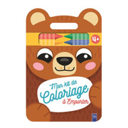 Ours - Mon kit de coloriage à emporter 4ans+-Prologue-PRL-A141755-CLÉMENT