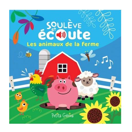 Les animaux de la ferme - Soulève et écoute-Prologue-PRL-A141764-CLÉMENT