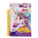 Coloriage Et Autocollants Licorne-Prologue-PRL-A146069-CLÉMENT